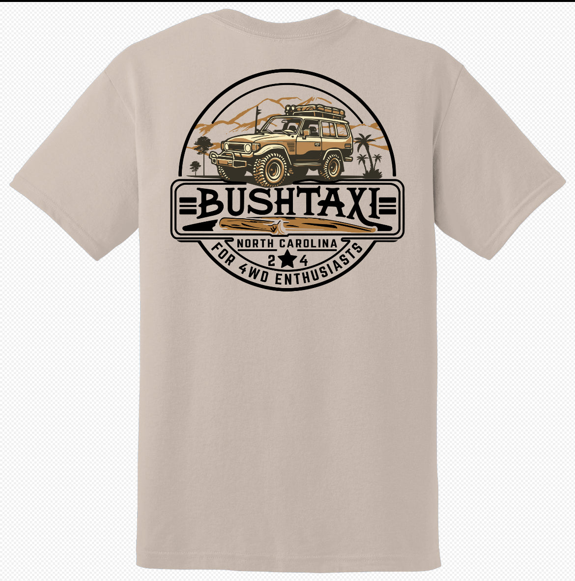 Bushtaxi North Carolina Classic Tee